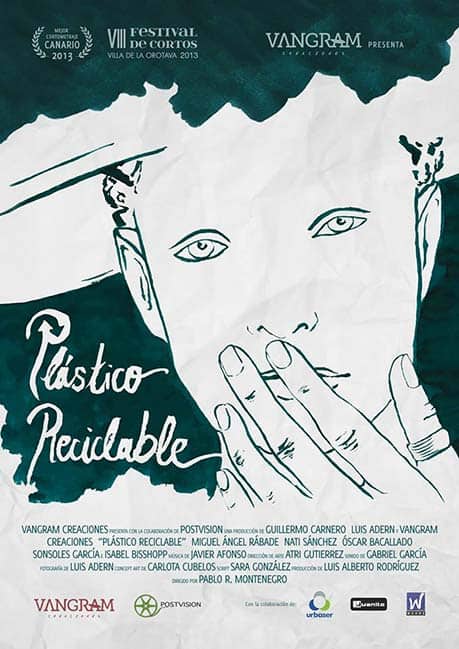 cartel cortometraje Plástico Reciclable