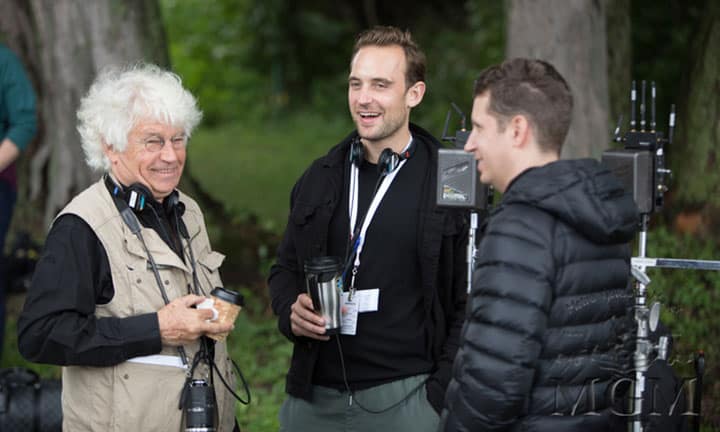 Jean-Jacques Annaud con Joel Dicker