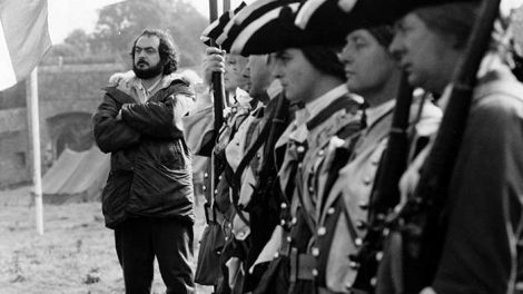 Stanley Kubrick set Barry Lyndon